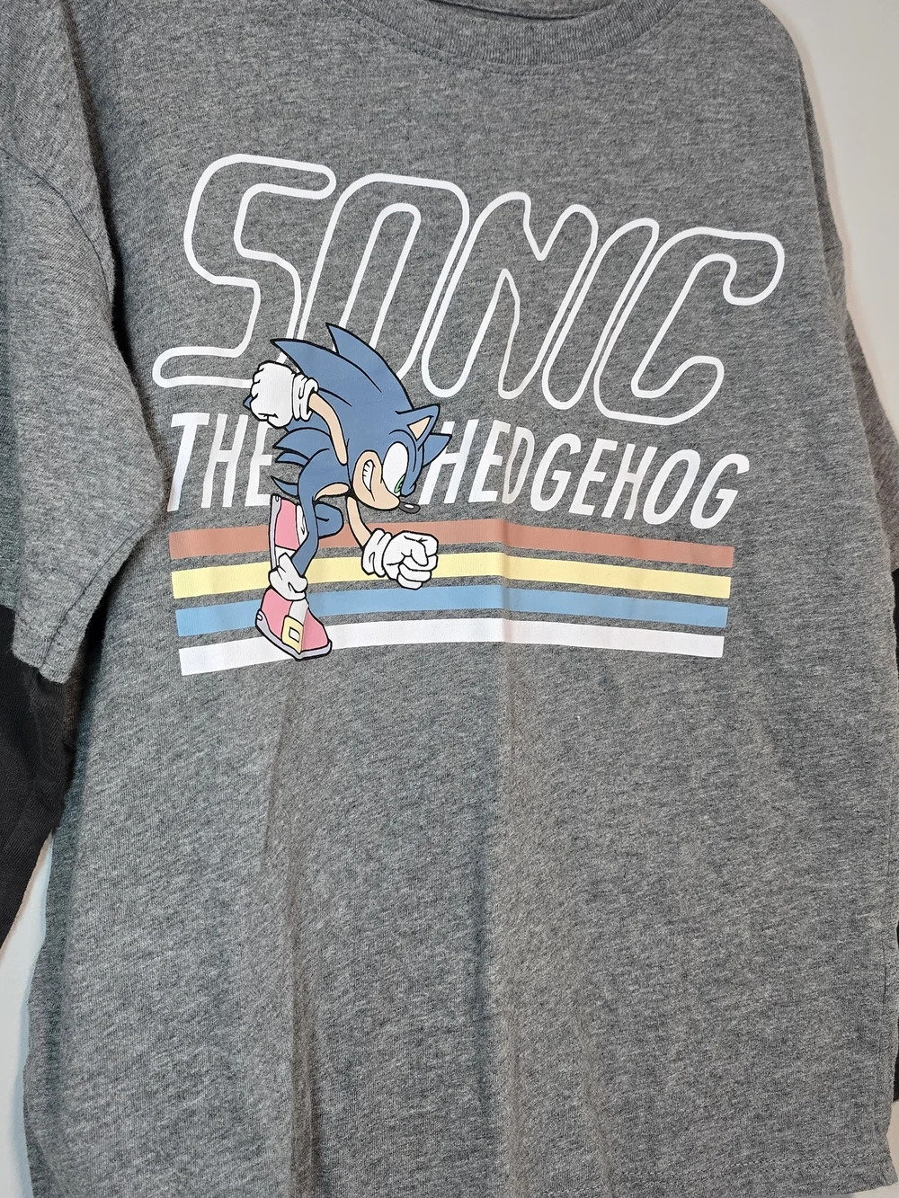 Sonic The Hedgehog™ Oversized Two-In-One Graphic T-Shirt for Boys